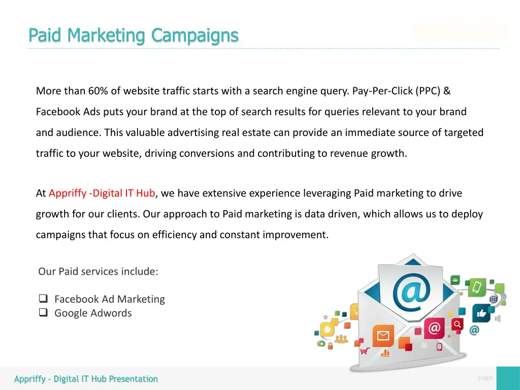 paid marketing campaigns