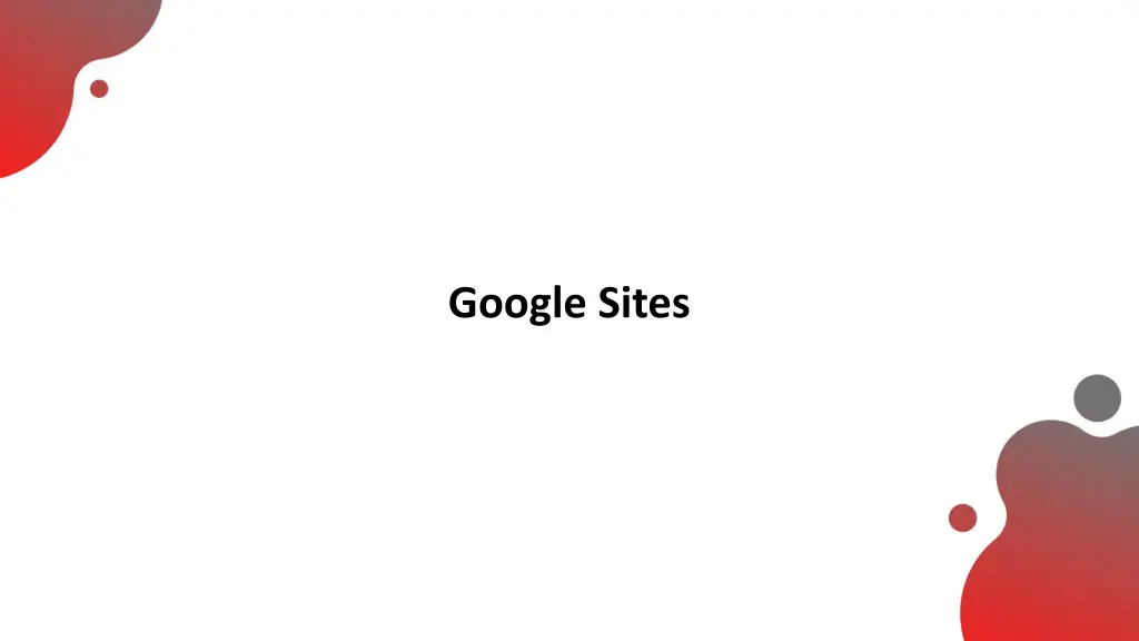 google sites