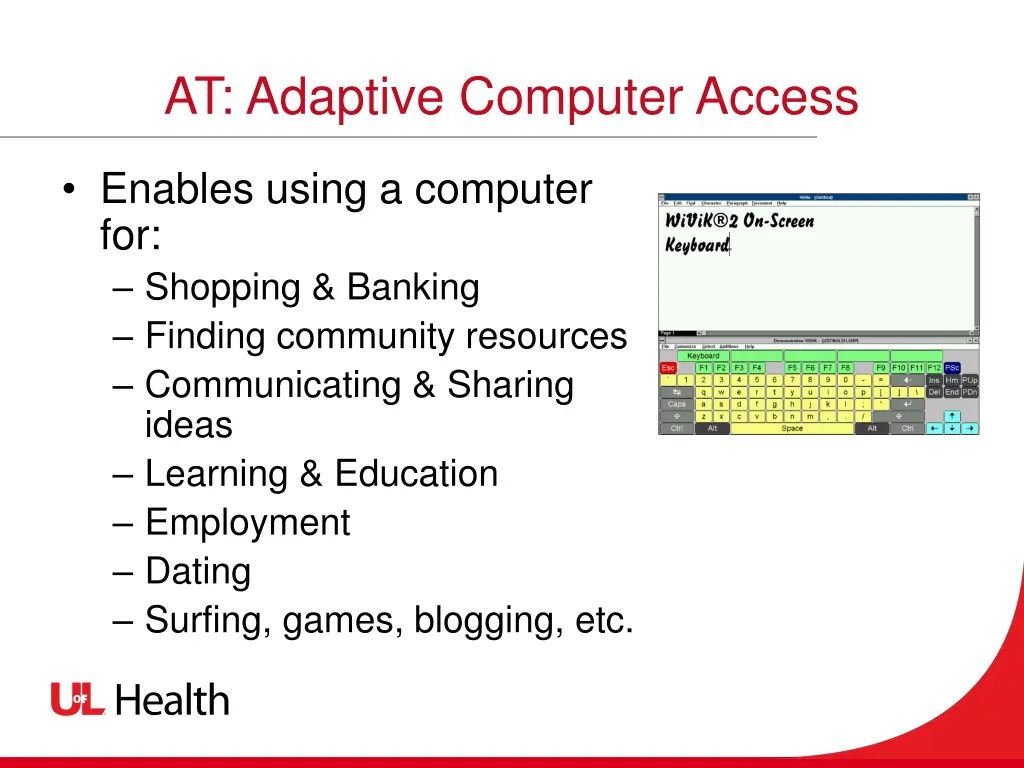 at adaptive computer access