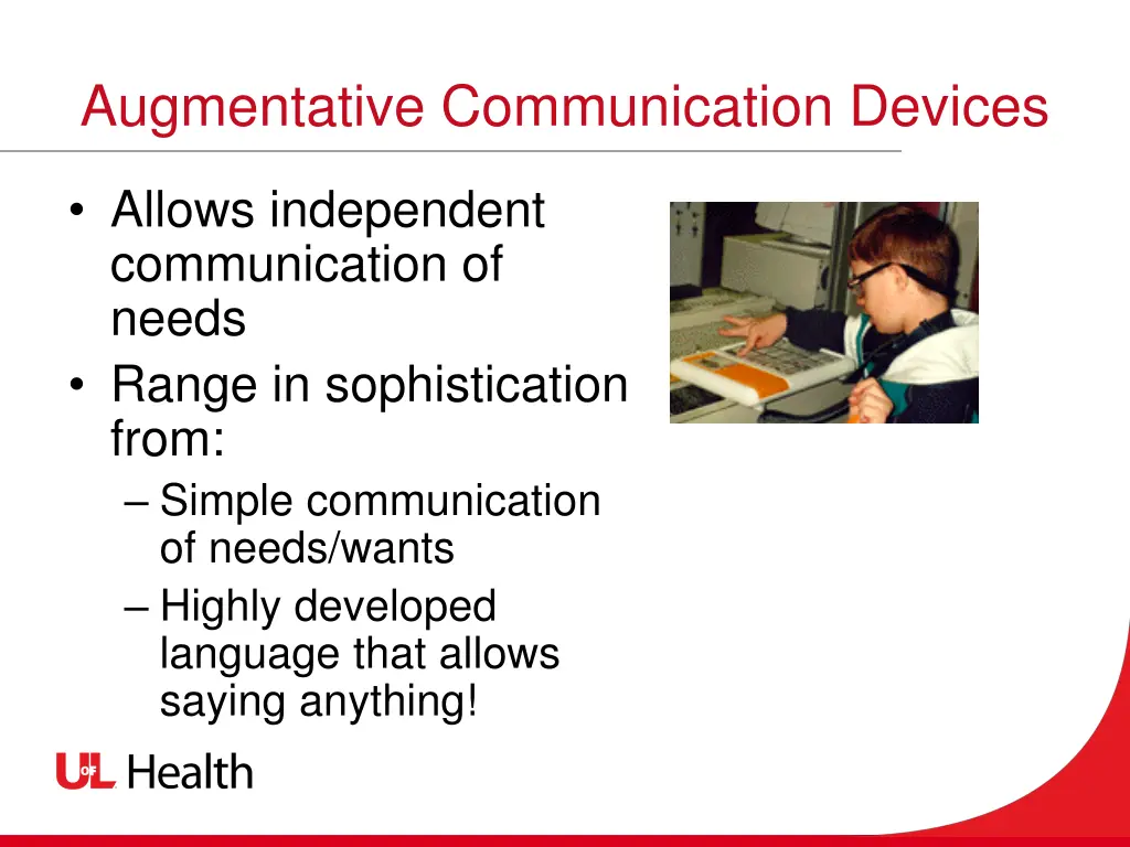 augmentative communication devices