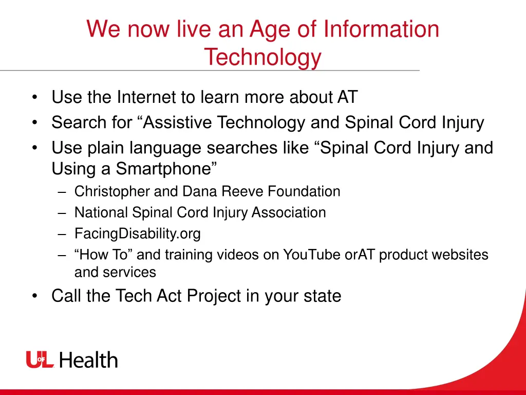 we now live an age of information technology