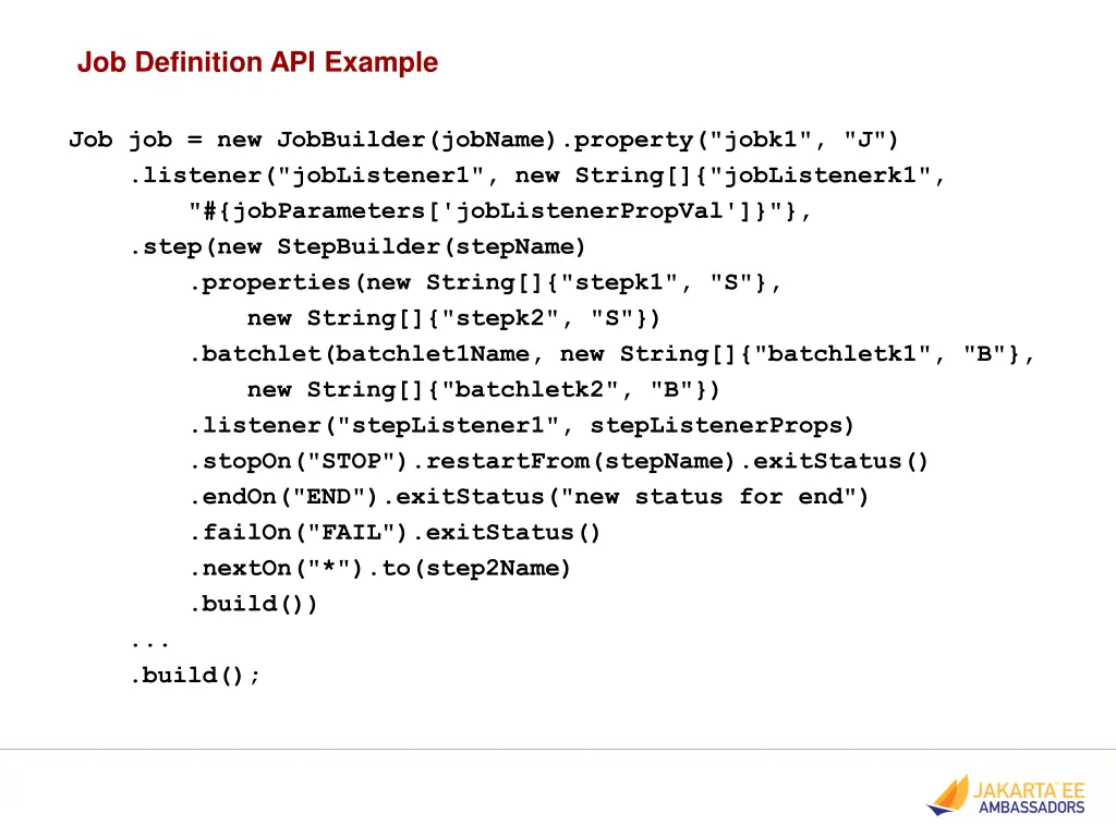 job definition api example