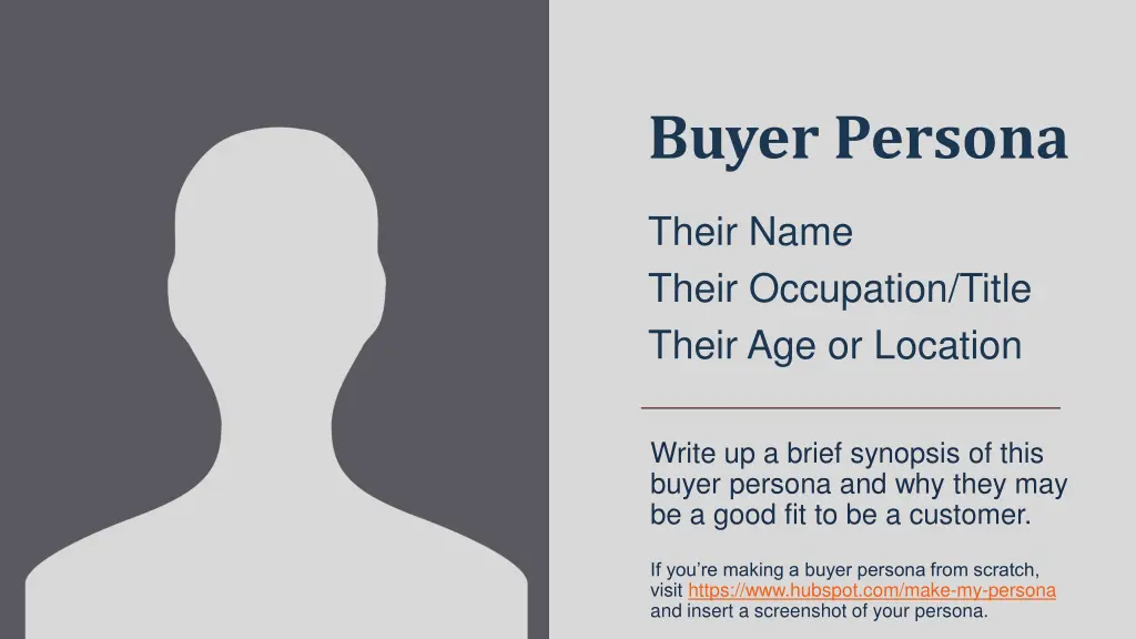 buyer persona