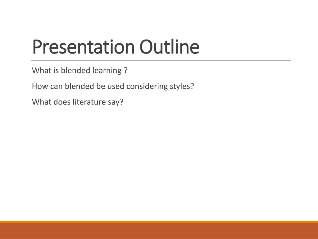 presentation outline presentation outline 1