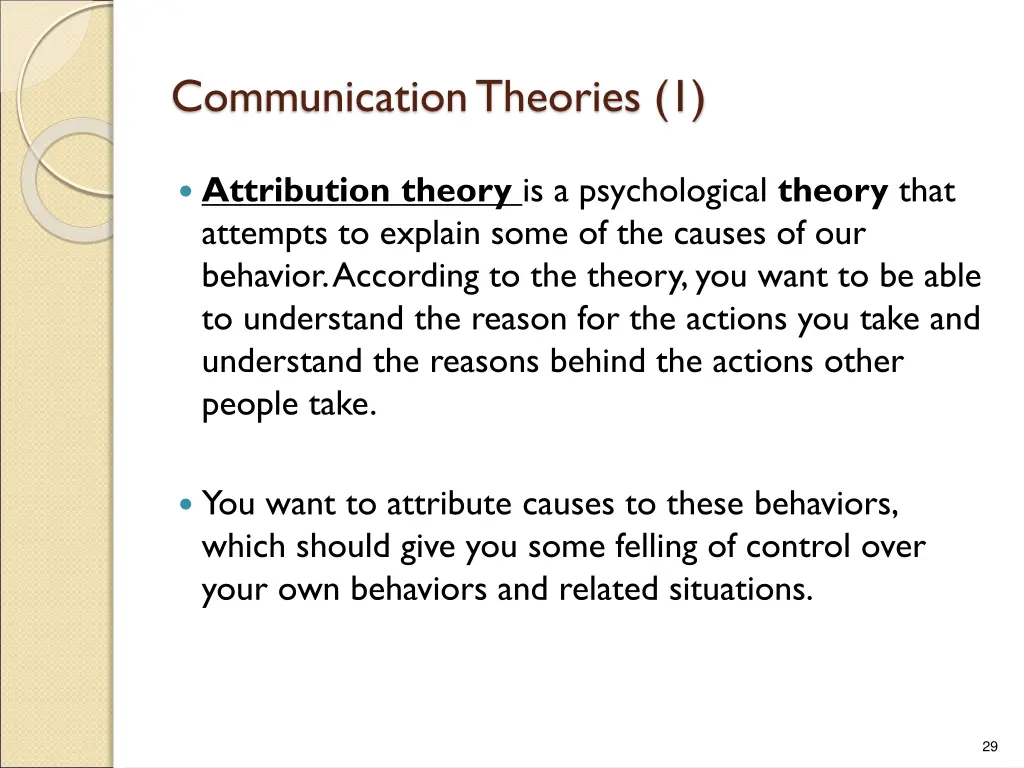 communication theories 1