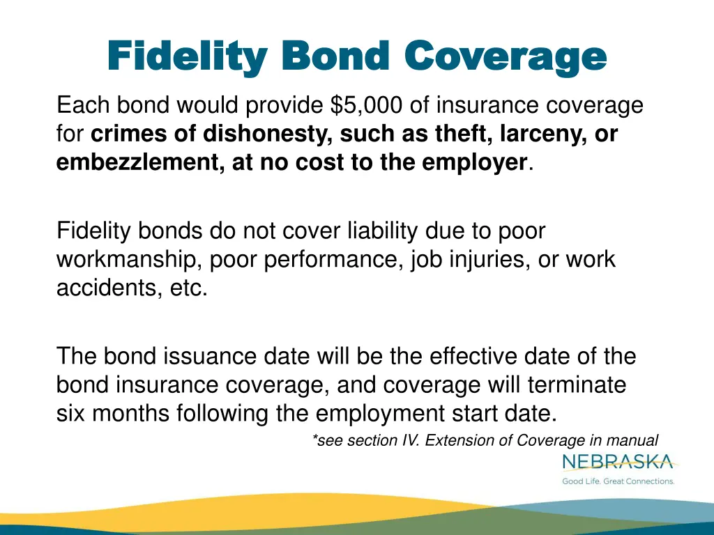 fidelity bond coverage fidelity bond coverage