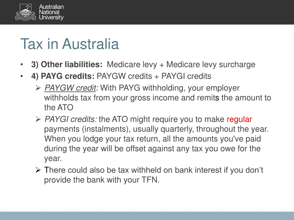 tax in australia 1