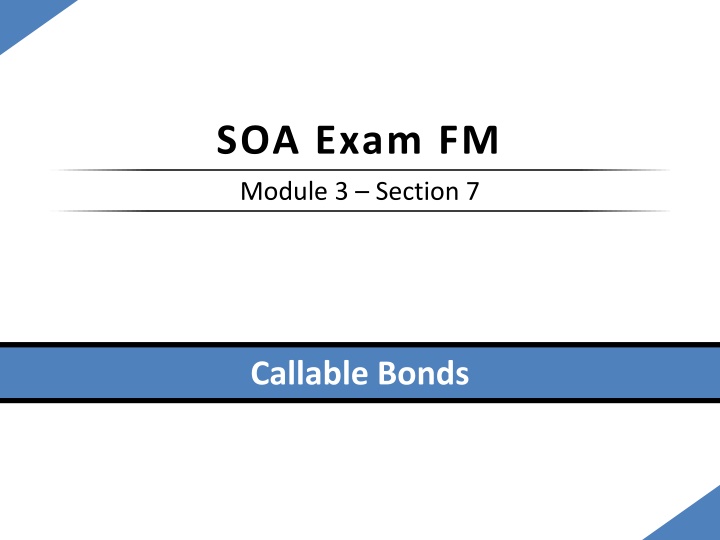 soa exam fm