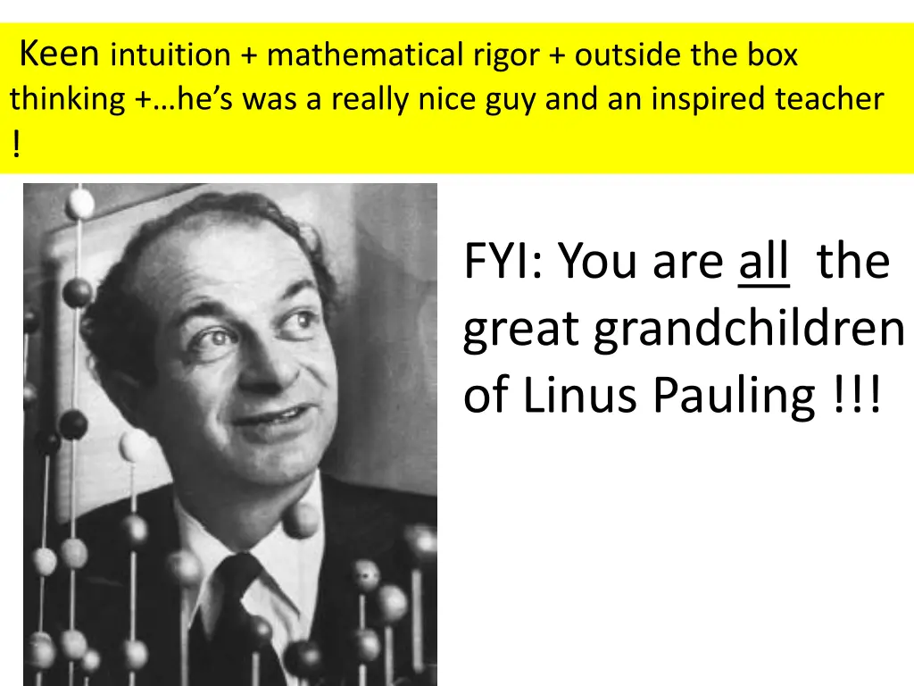 keen intuition mathematical rigor outside