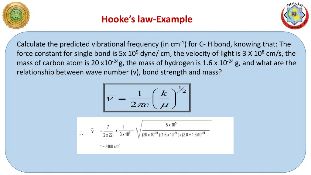 hooke s law example