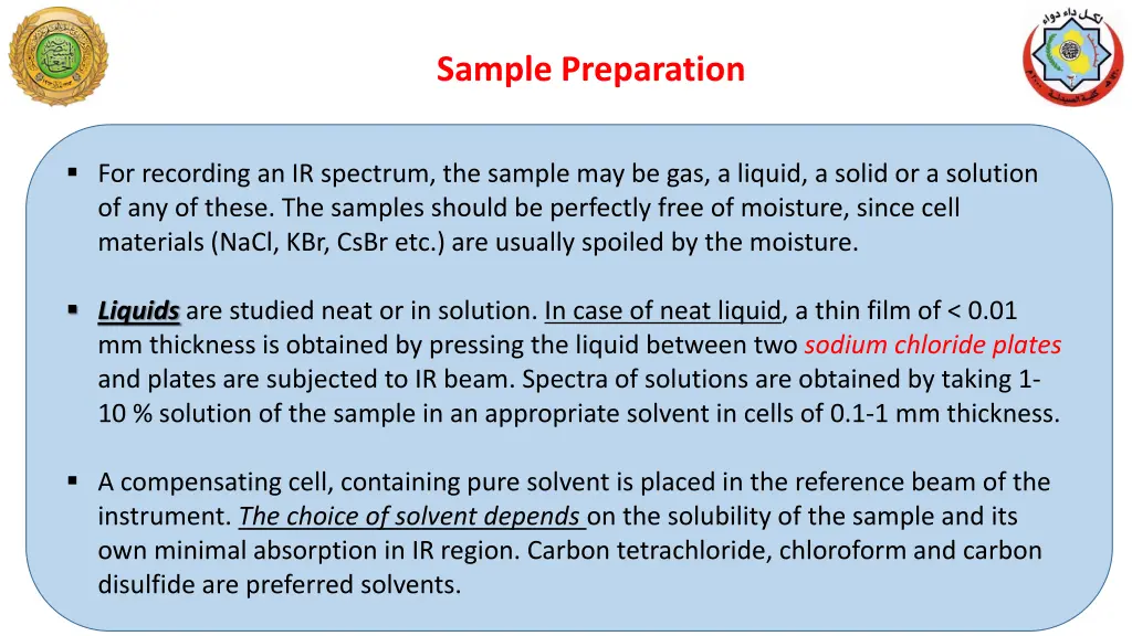 sample preparation