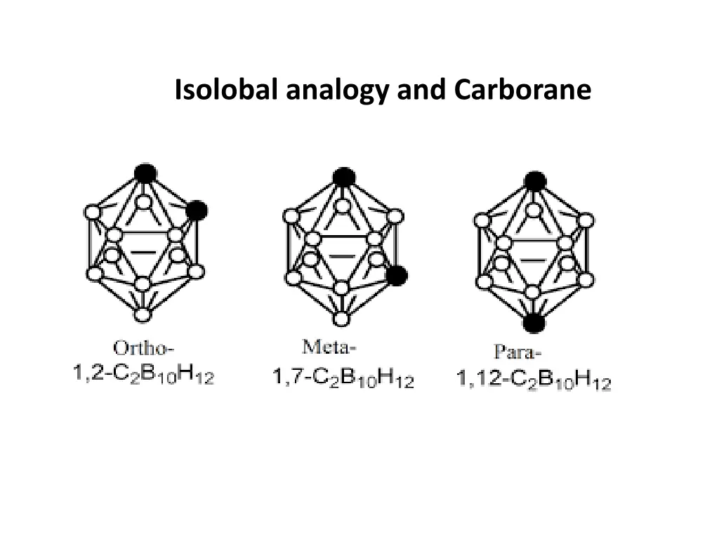 isolobal analogy and carborane