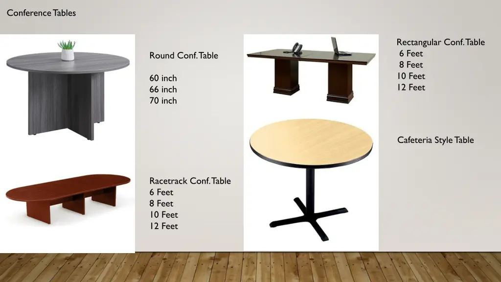 conference tables