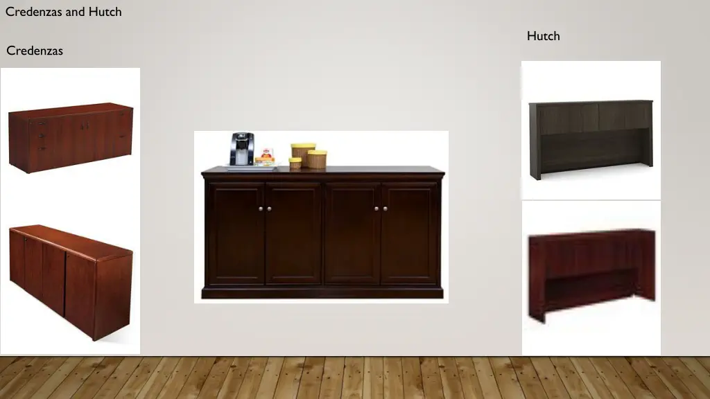 credenzas and hutch