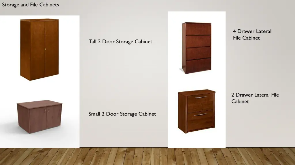 storage and file cabinets