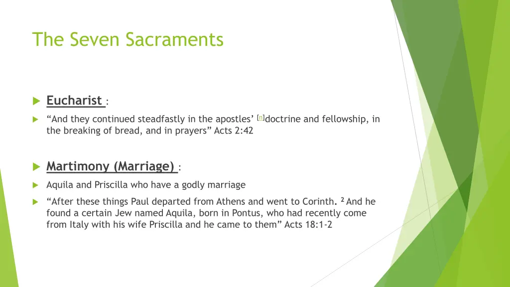 the seven sacraments 1