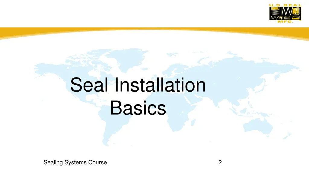 seal installation basics