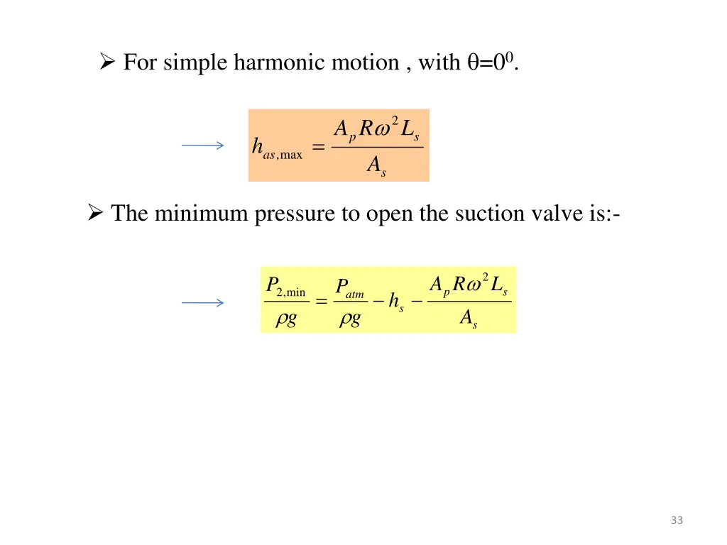 for simple harmonic motion with 0 0