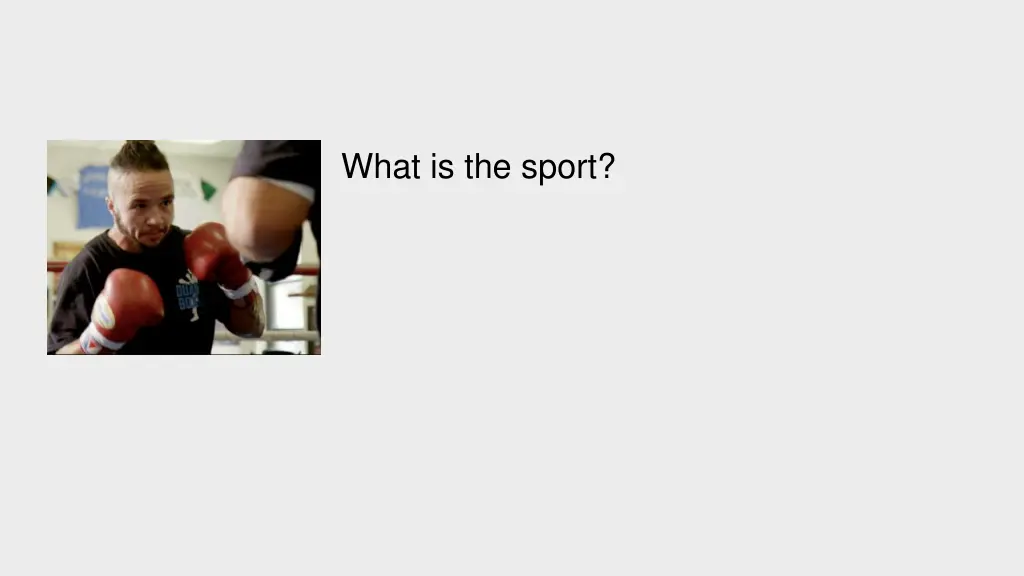 what is the sport 1