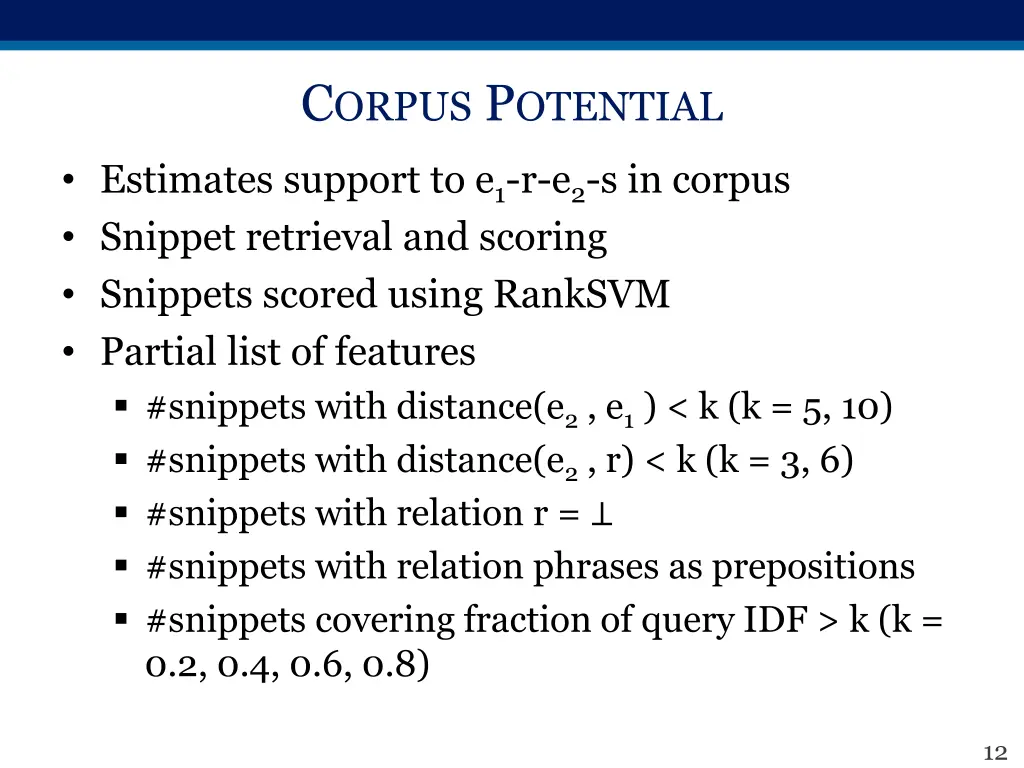 c orpus p otential