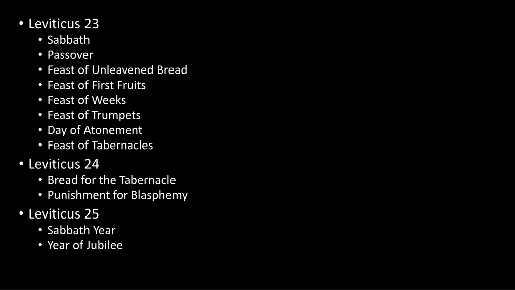 leviticus 23 sabbath passover feast of unleavened