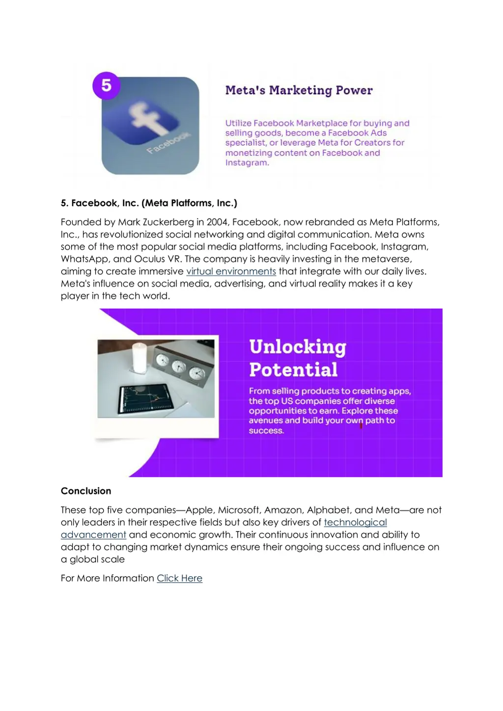 5 facebook inc meta platforms inc