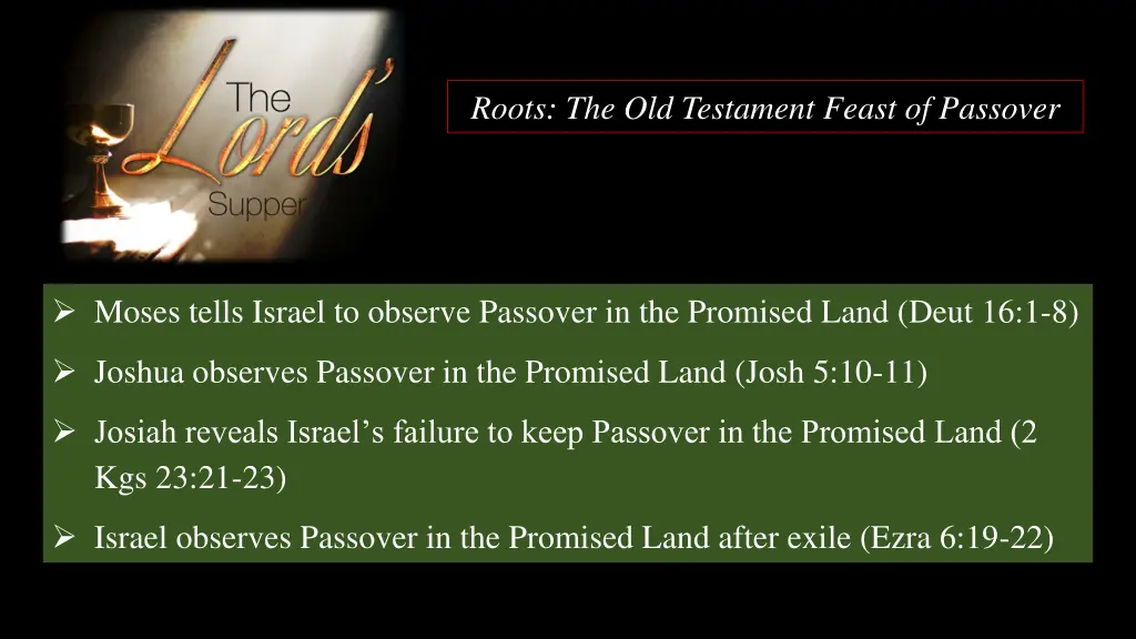 roots the old testament feast of passover 3