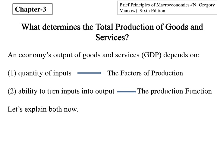 brief principles of macroeconomics n gregory