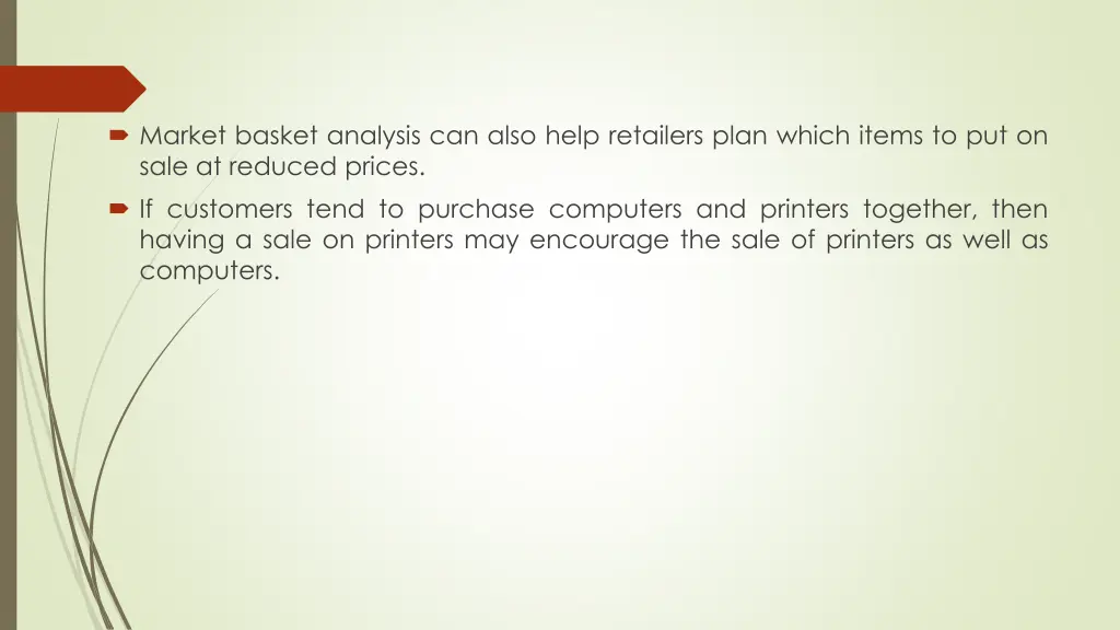 market basket analysis can also help retailers