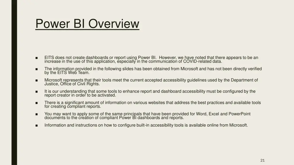 power bi overview