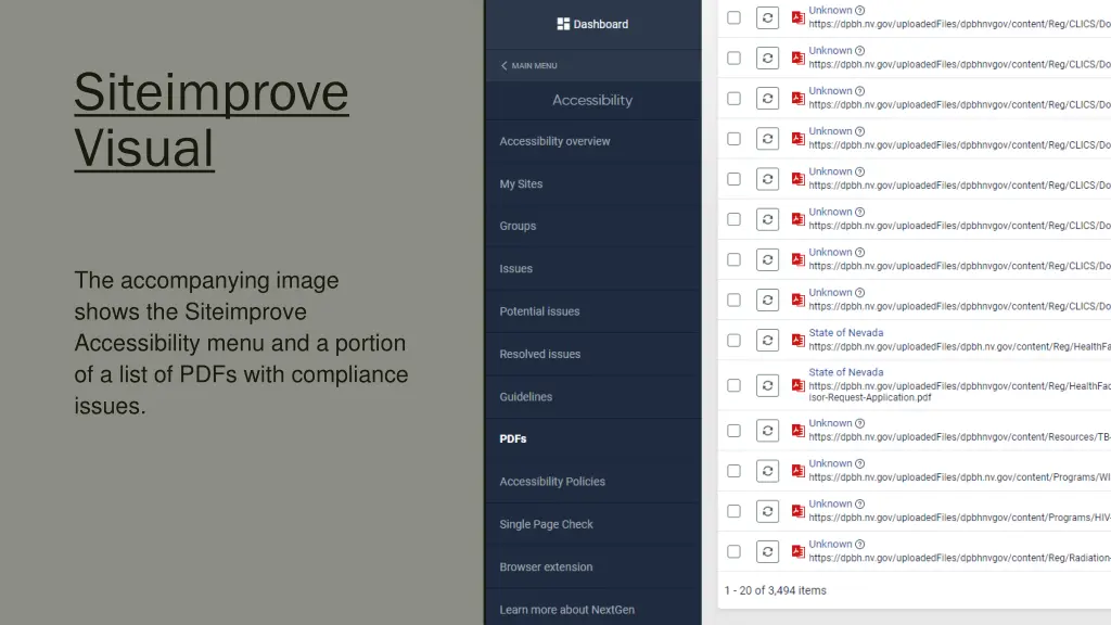 siteimprove visual