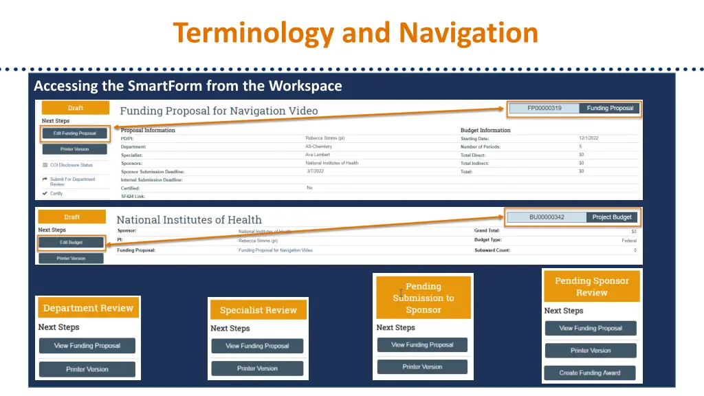 terminology and navigation 3