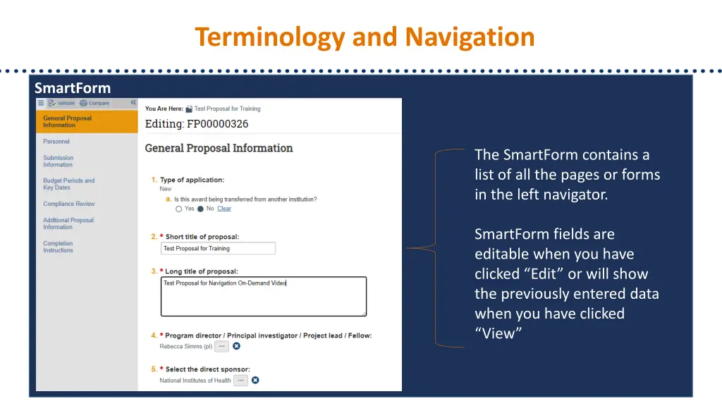 terminology and navigation 4