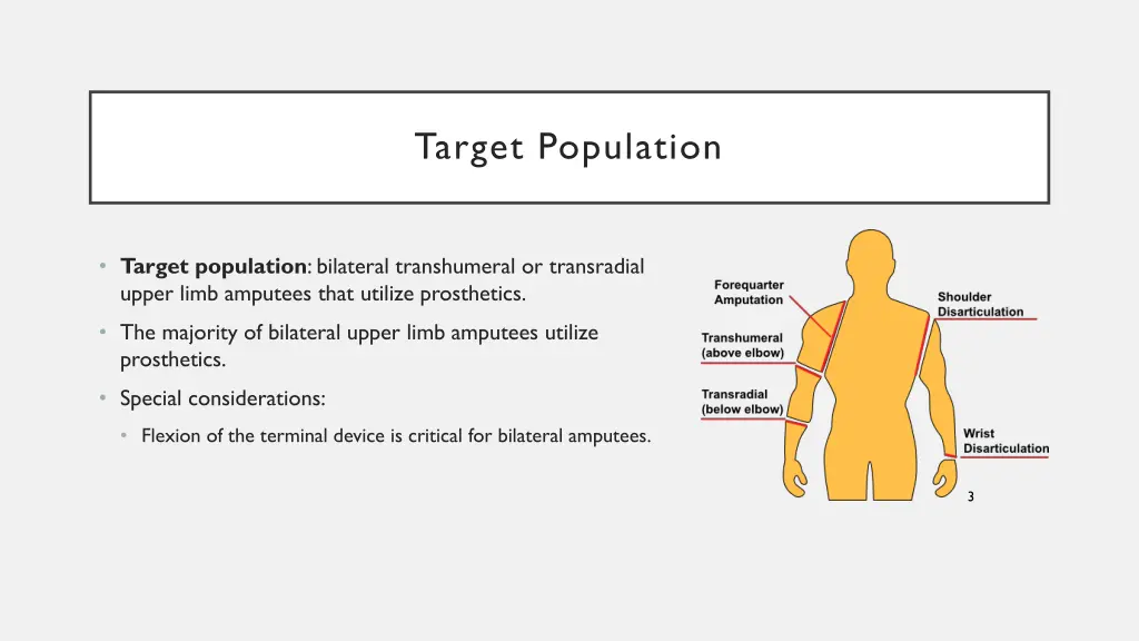 target population