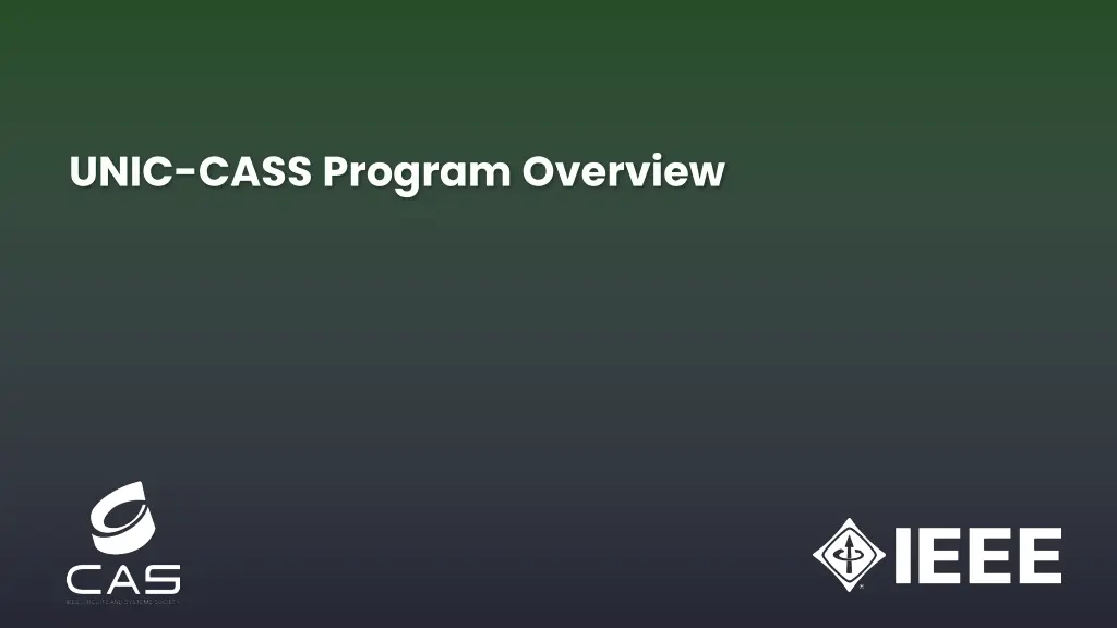 unic cass program overview