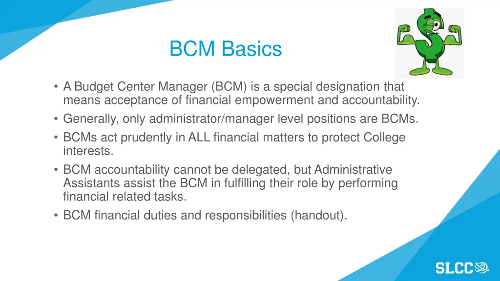 bcm basics