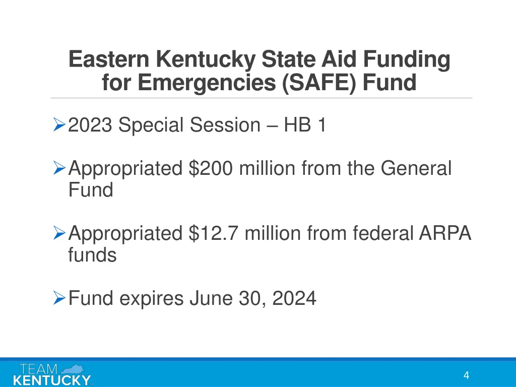 eastern kentucky state aid funding