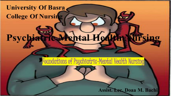 foundations of psychiatric foundations