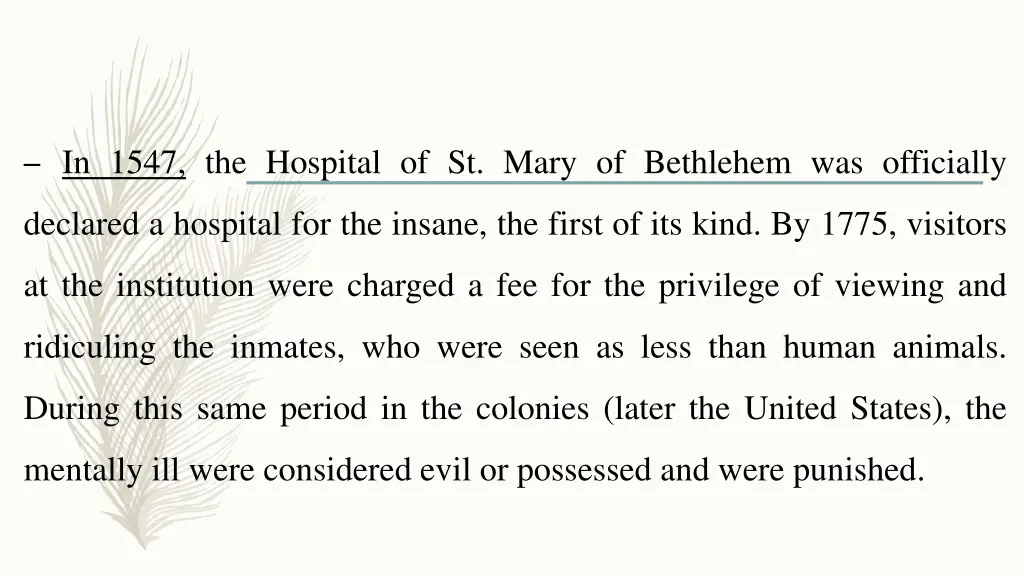 in 1547 the hospital of st mary of bethlehem