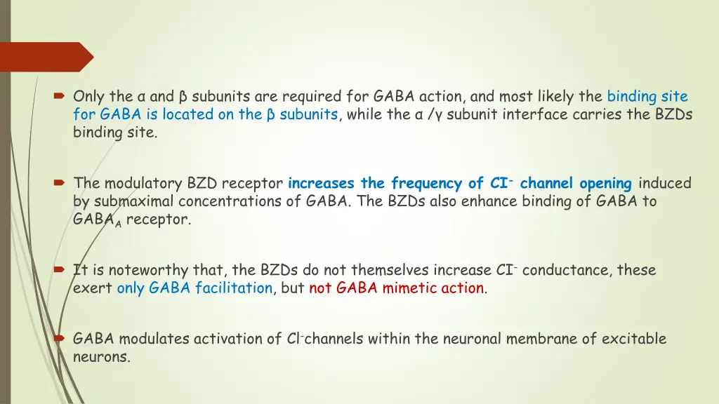 only the and subunits are required for gaba