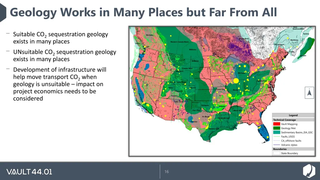 geology works in many places but far from all