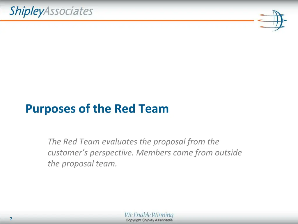 purposes of the red team