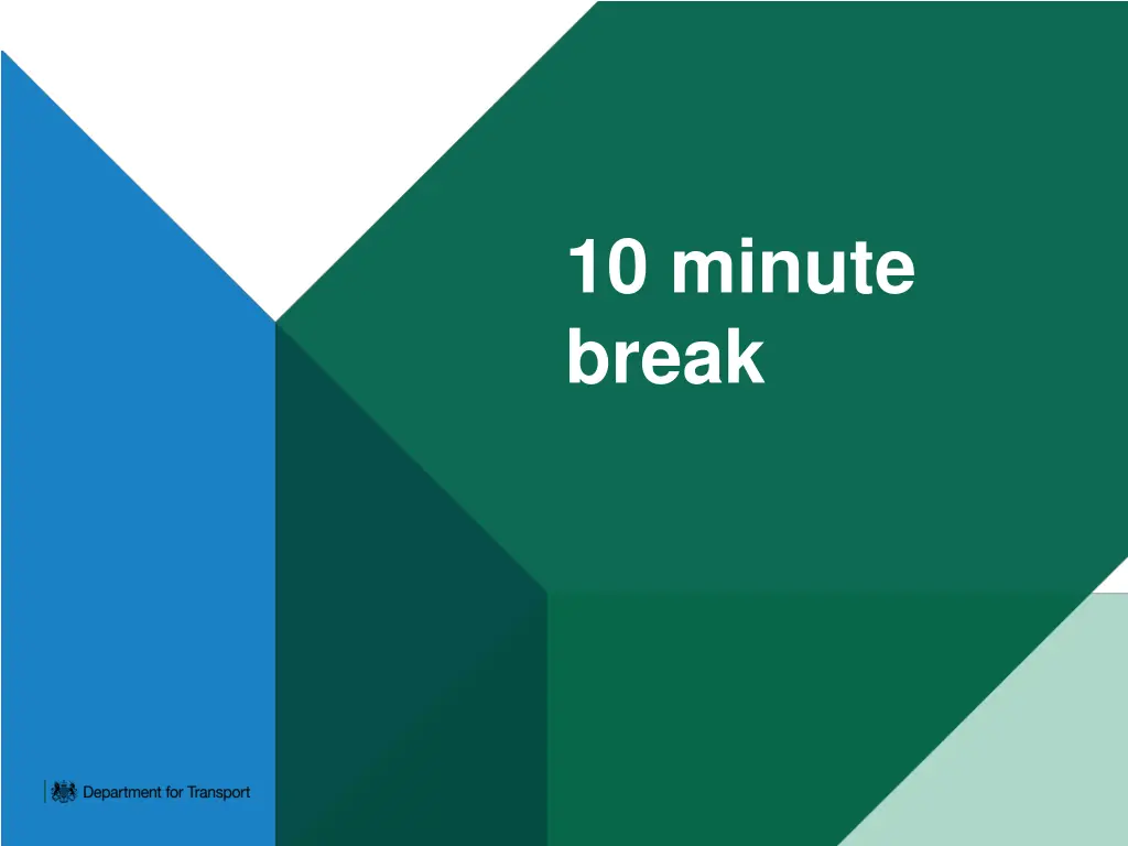 10 minute break