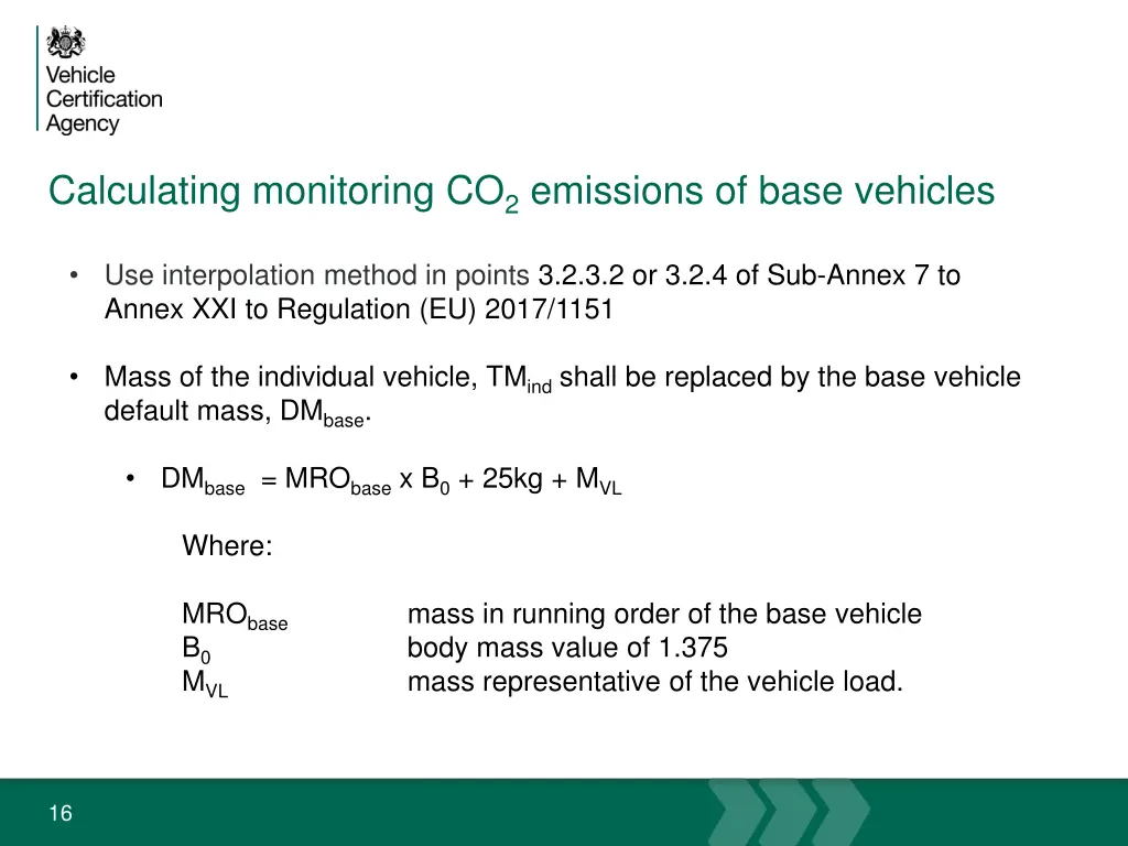 calculating monitoring co 2 emissions of base