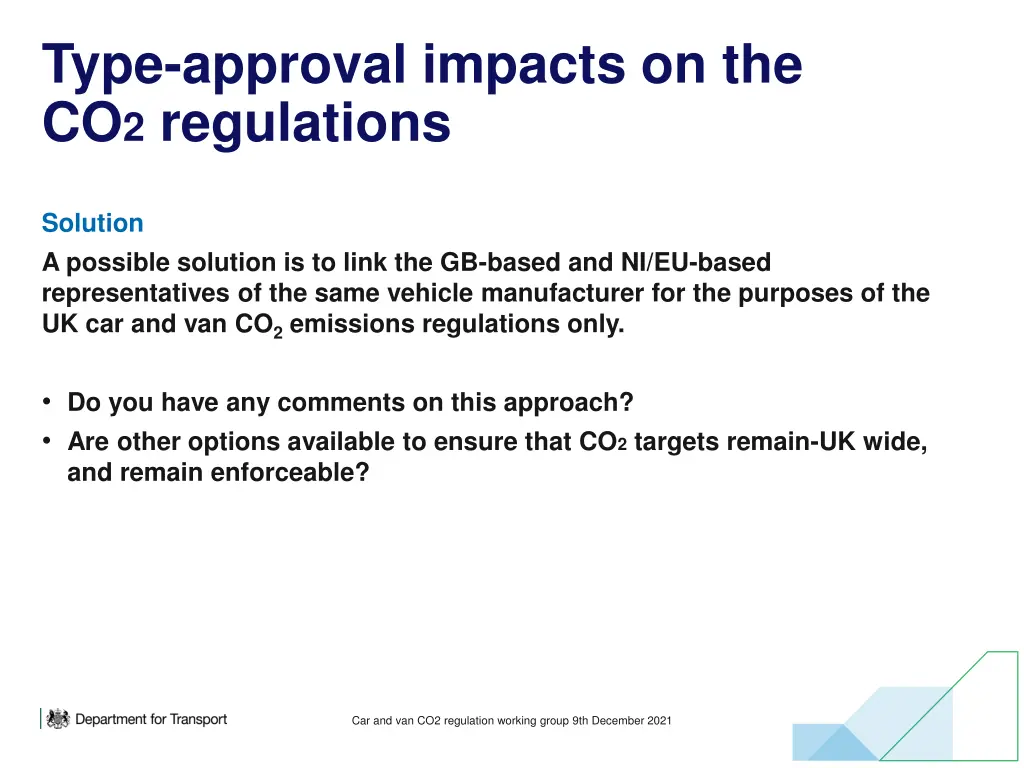 type approval impacts on the co 2 regulations 4