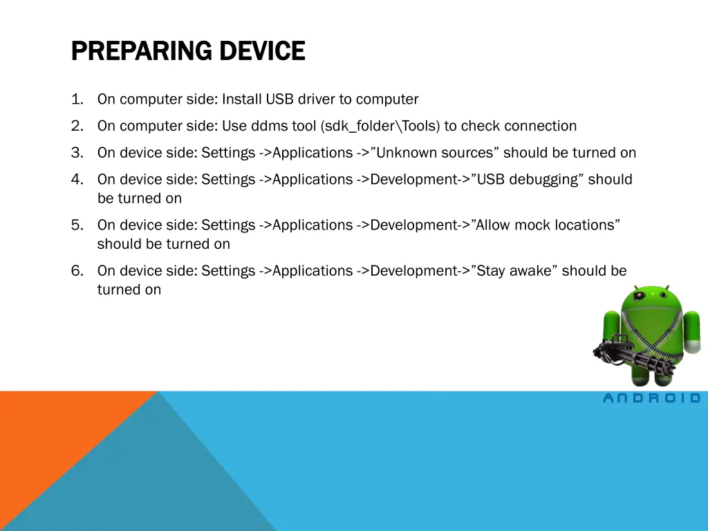 preparing device preparing device