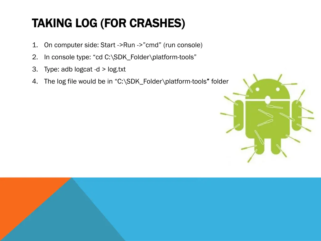 taking log for crashes taking log for crashes