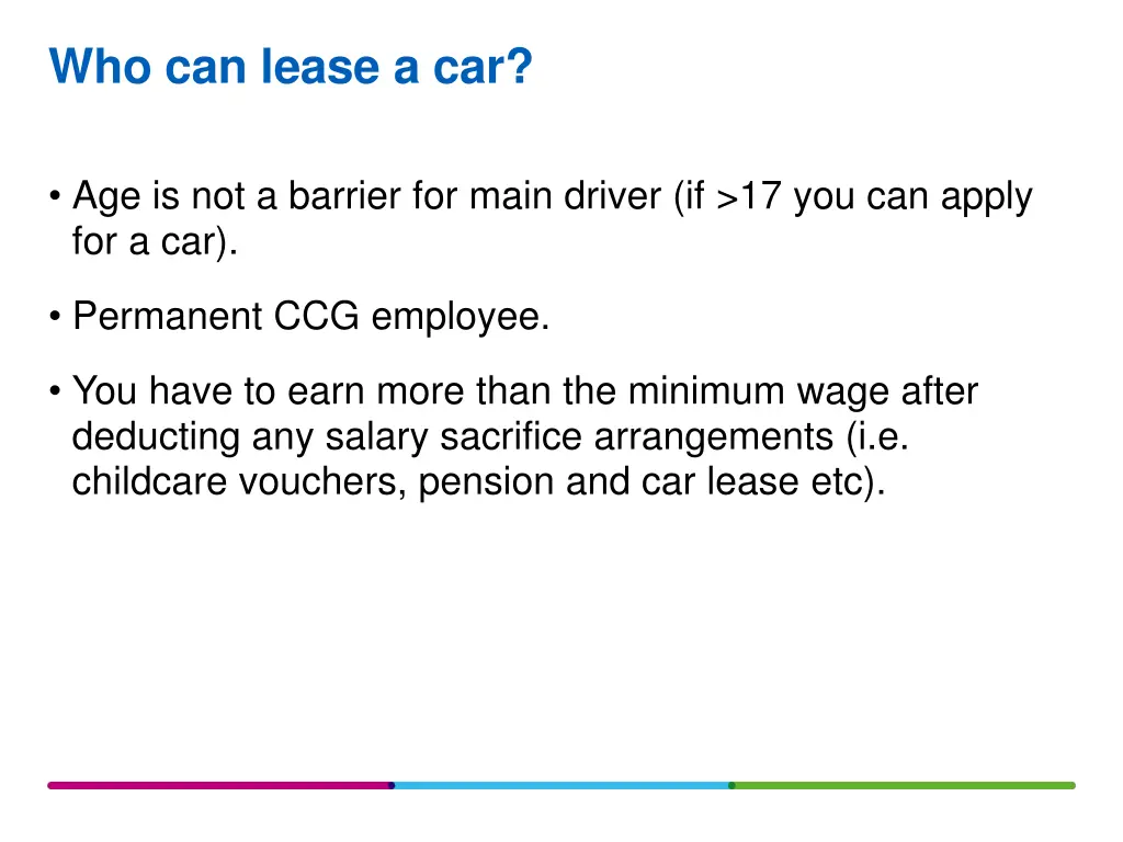 who can lease a car