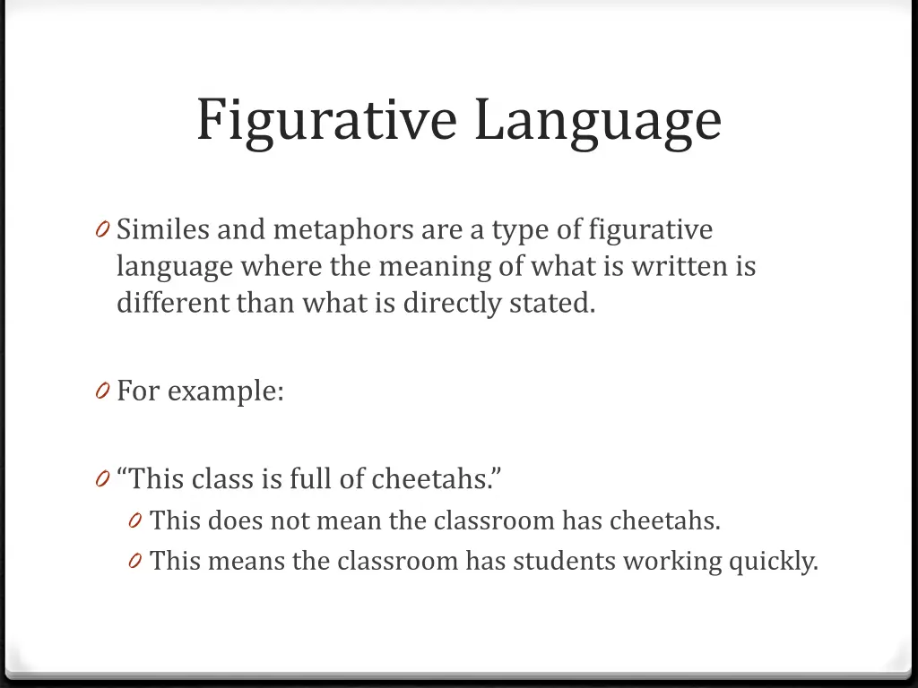 figurative language