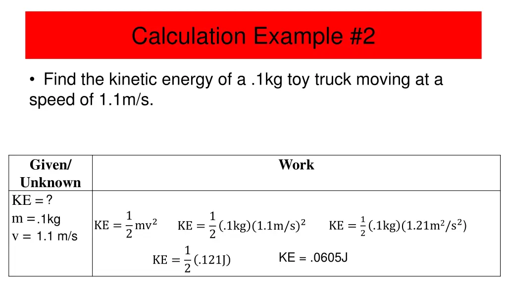 calculation example 2